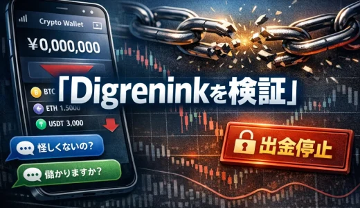 {Digrenink}は信用できる？最初は出金できたのに突然出金拒否！追加送金を要求する投資詐欺の手口と救済方法